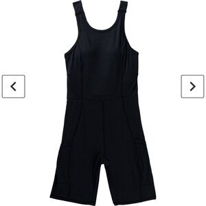 NWT Wondery Outdoors Mojave Trail Romper in Black, Large